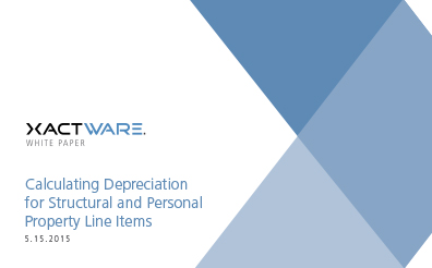 Calculating Depreciation for Structural and Personal Property Line Items